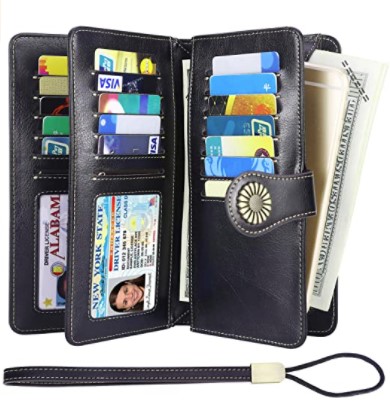 Lavemi Large Capacity RFID Womens Wallet