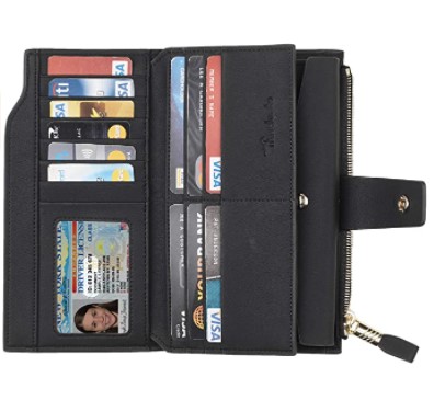 Travelambo RFID Clutch Women's Wallet