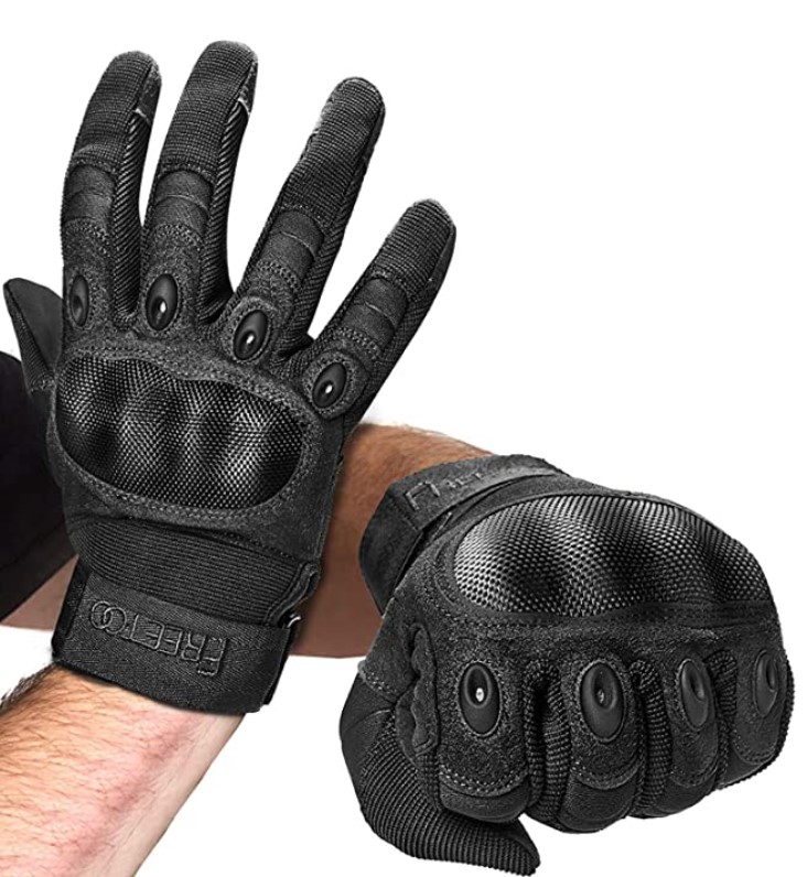 freetoo knuckle tactical gloves