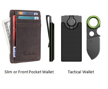 types of edc wallets