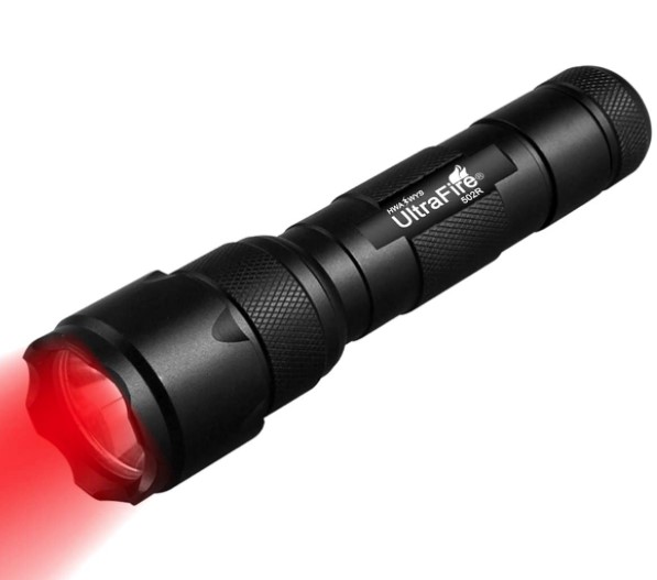 red light flashlights for sale