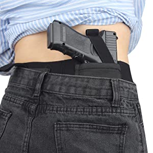 Concealed carry compression shorts with holsters