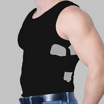 Tank top concealed carry tshirt