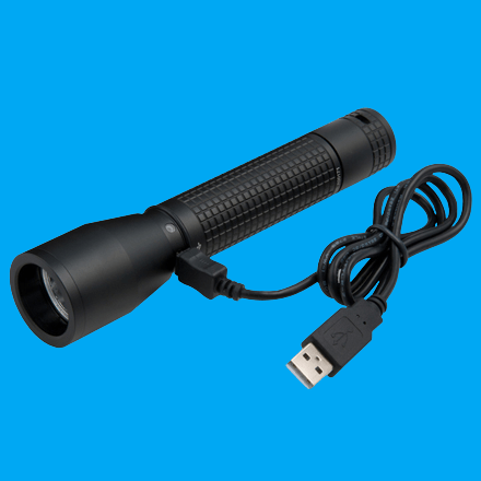 usb rechargeable flashlights