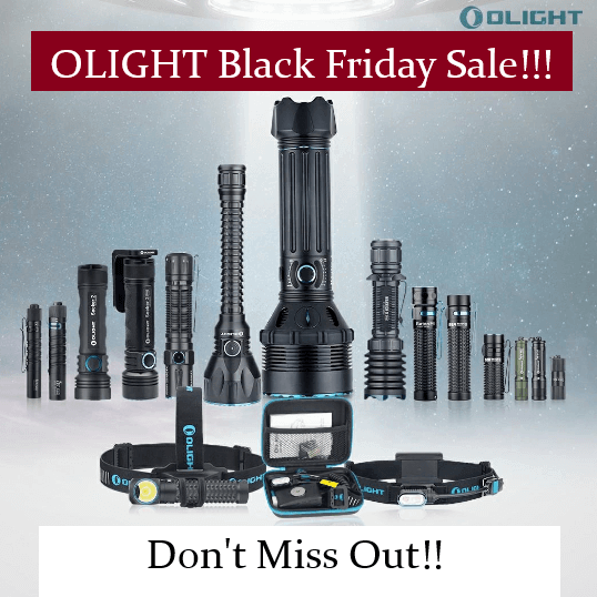 Olight’s Massive Black Friday 2022 Sale [FREE Gift Included] Don’t Miss